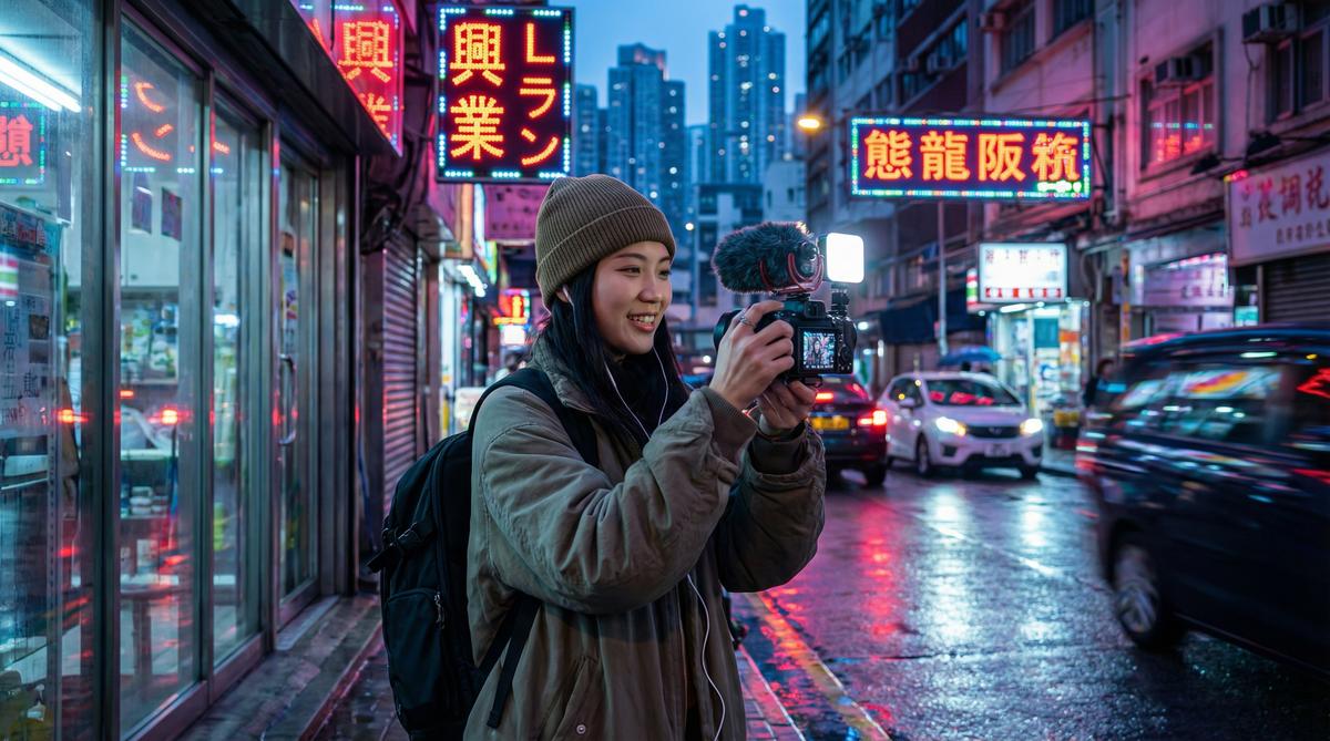 黄色小说城市夜景短视频